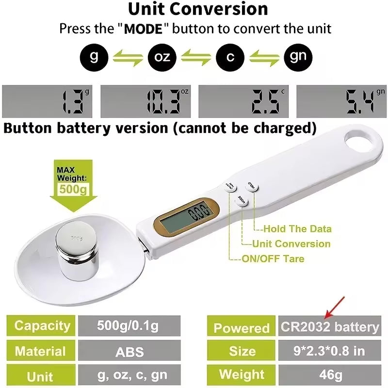 All-Fresh™ Digital Measuring Spoon Scale