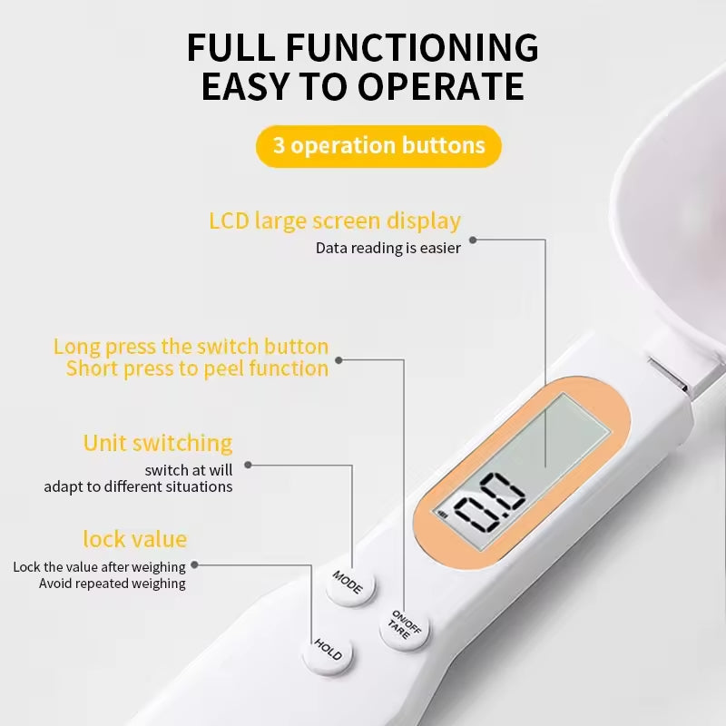 All-Fresh™ Digital Measuring Spoon Scale